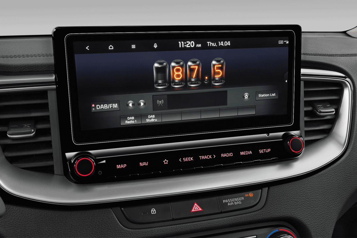 Audiosystem eines KIA ceed Sportswagon