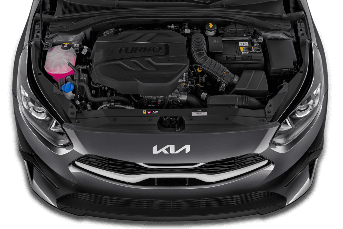 Motorraum eines KIA ceed Sportswagon