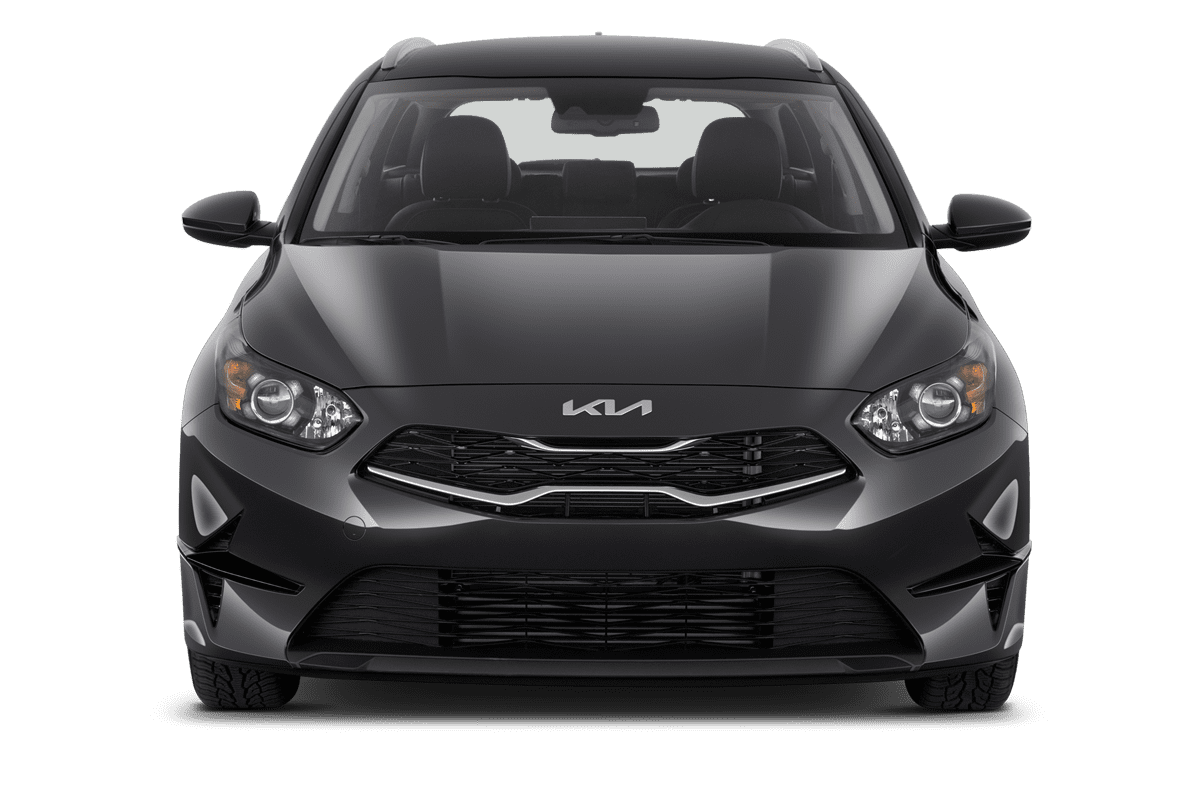 Frontansicht eines KIA ceed Sportswagon, freigestellt