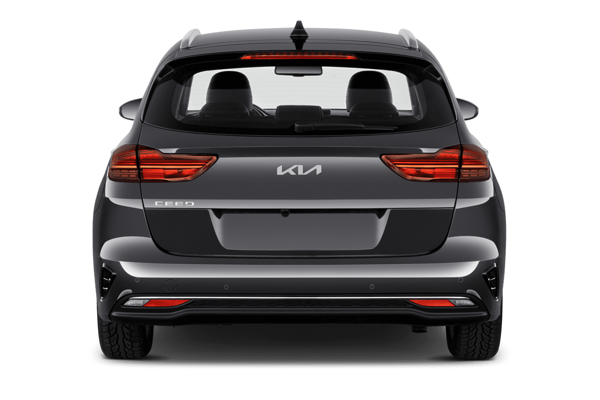 Heckansicht eines KIA ceed Sportswagon