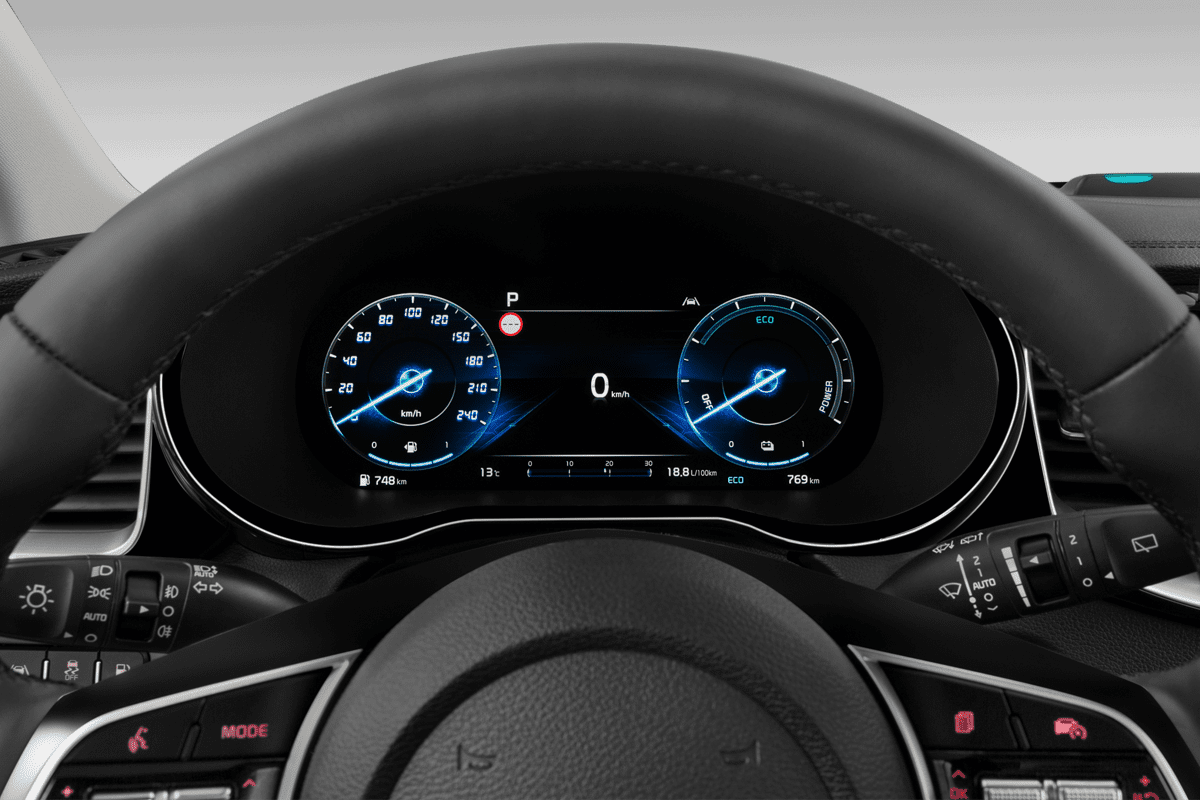 Kombiinstrument eines KIA ceed Sportswagon Plug-in-Hybrid