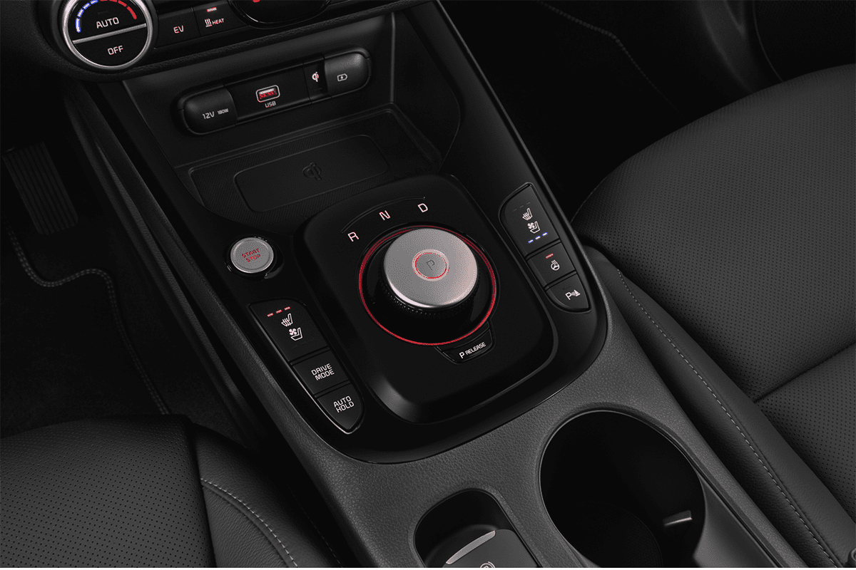 Schaltknüppel eines KIA e-Soul