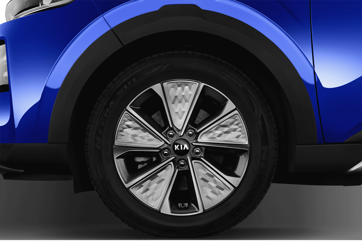 Radkappe oder Felge eines KIA e-Soul