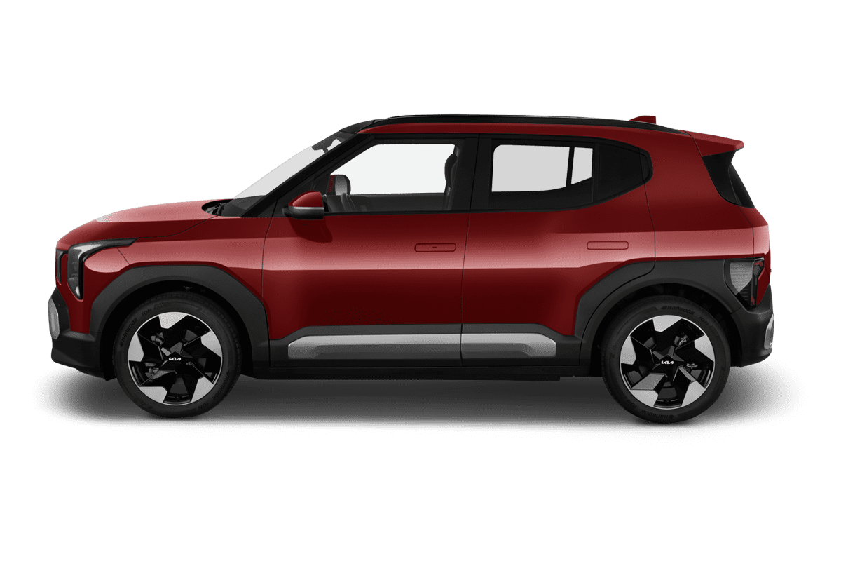 Seitenansicht eines KIA EV2