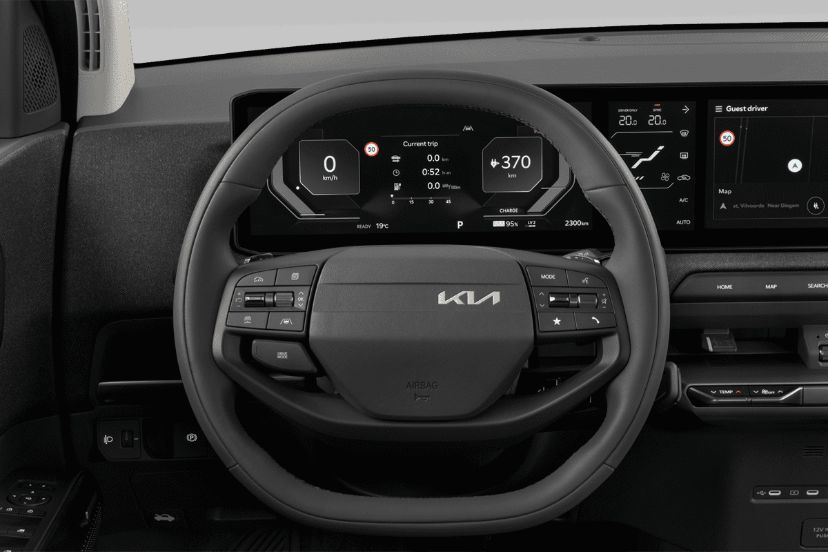 Lenkrad eines KIA EV2