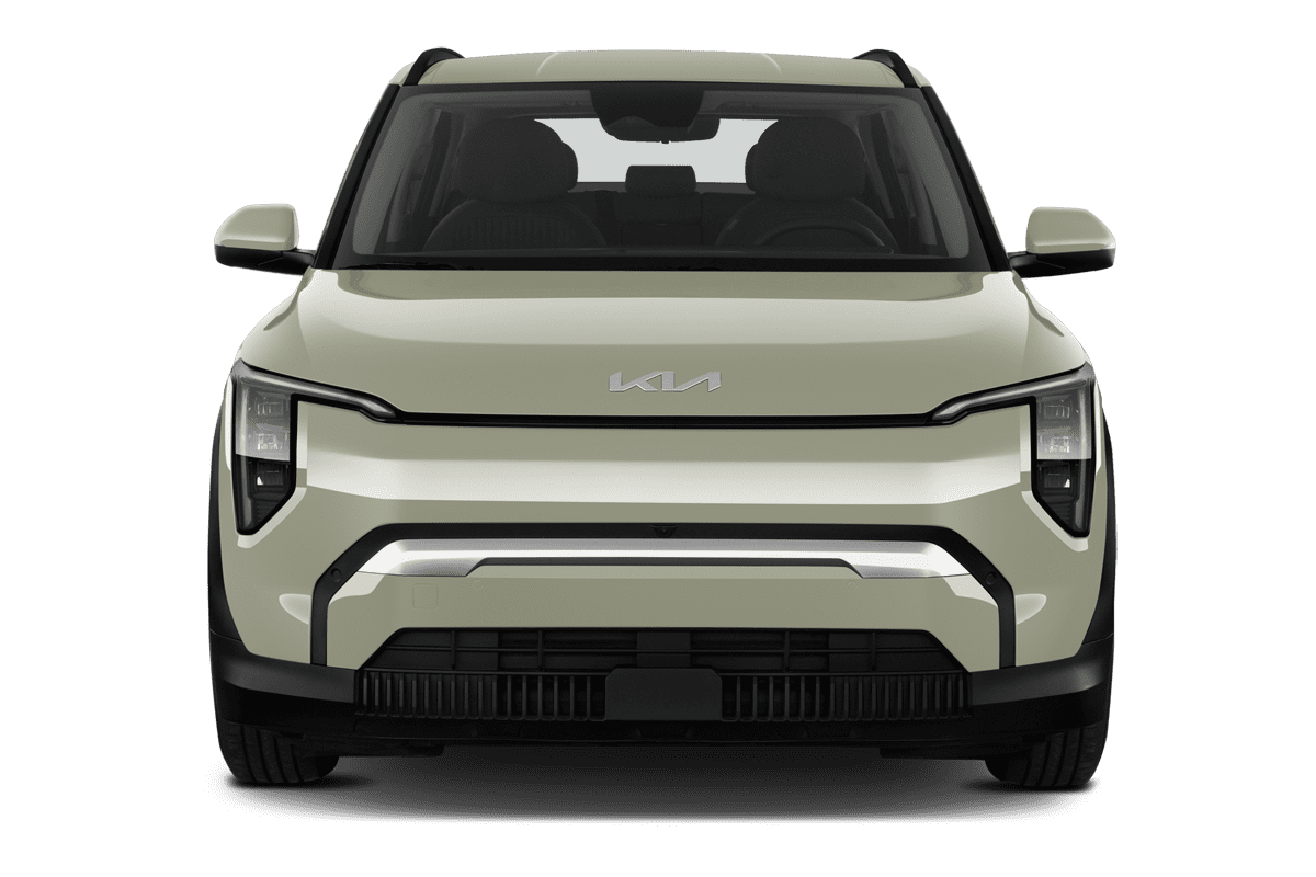 Frontansicht eines KIA EV3 , freigestellt