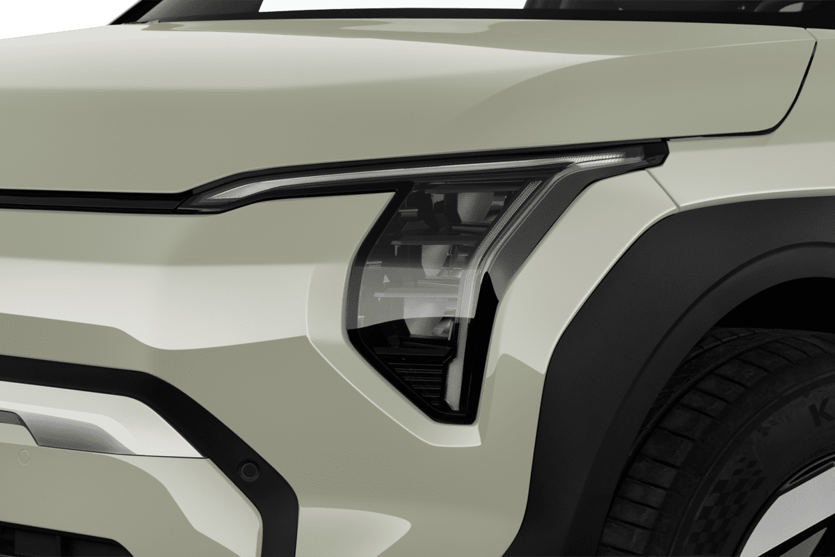 Frontscheinwerfer eines KIA EV3 
