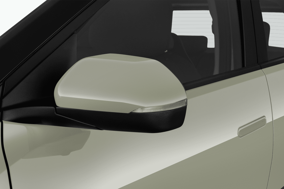 Rückspiegel eines KIA EV3 