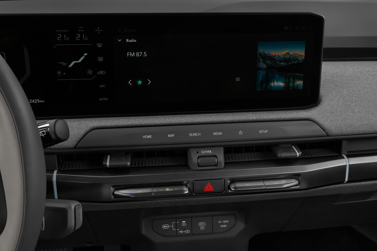 Audiosystem eines KIA EV3 