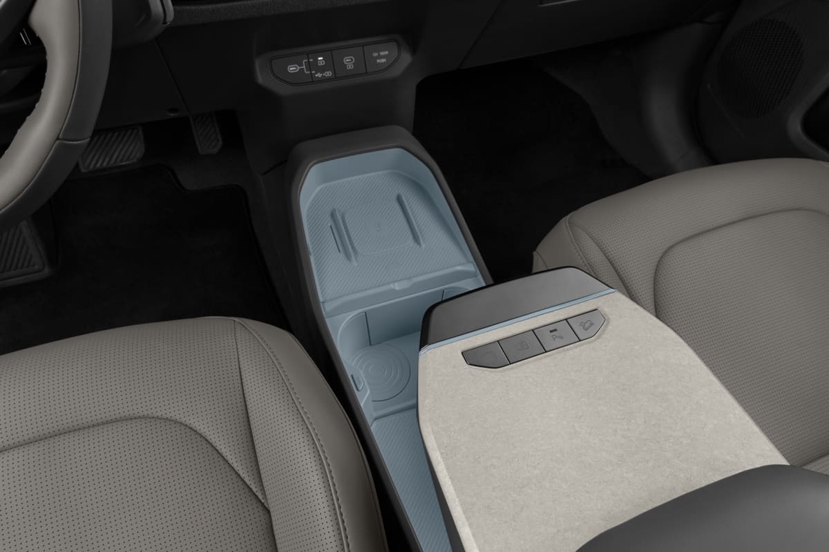 Schaltknüppel eines KIA EV3 