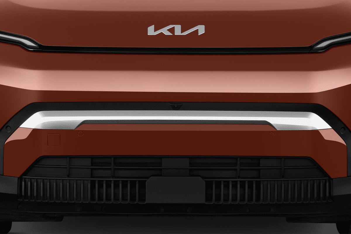 Kühlergrill eines KIA EV3 