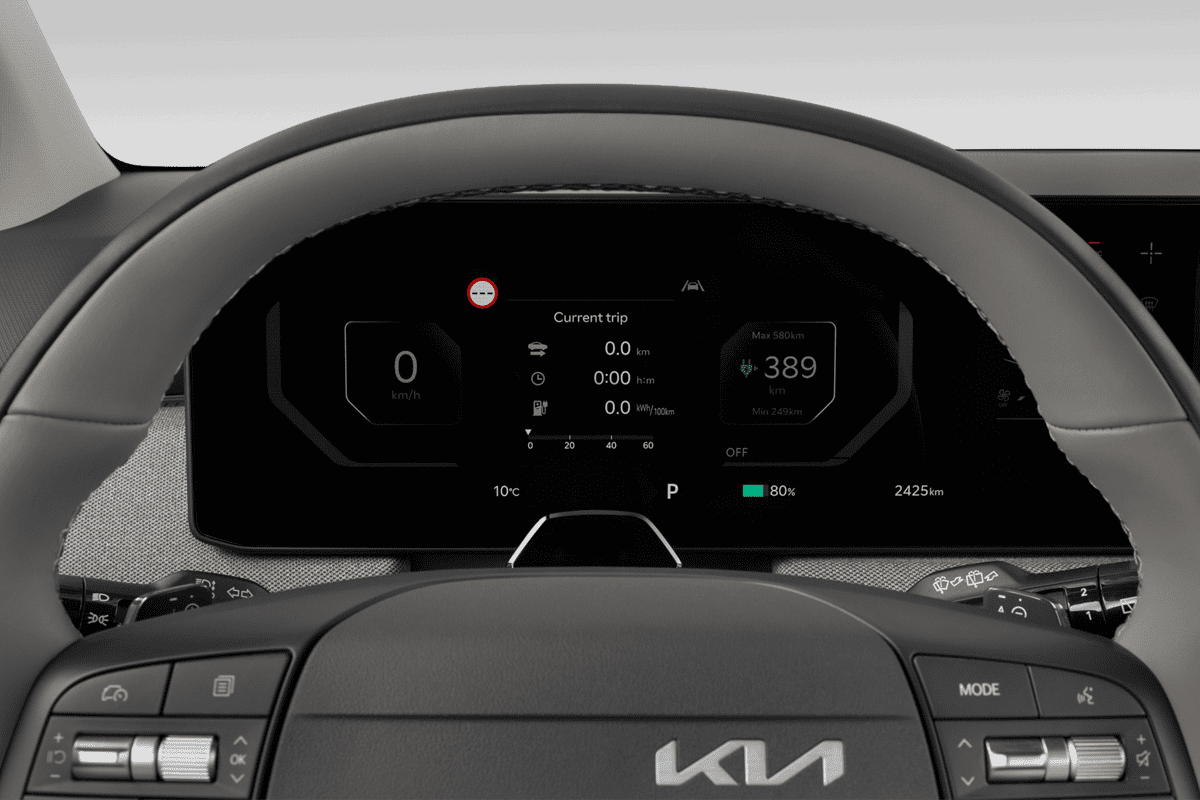 Kombiinstrument eines KIA EV3 