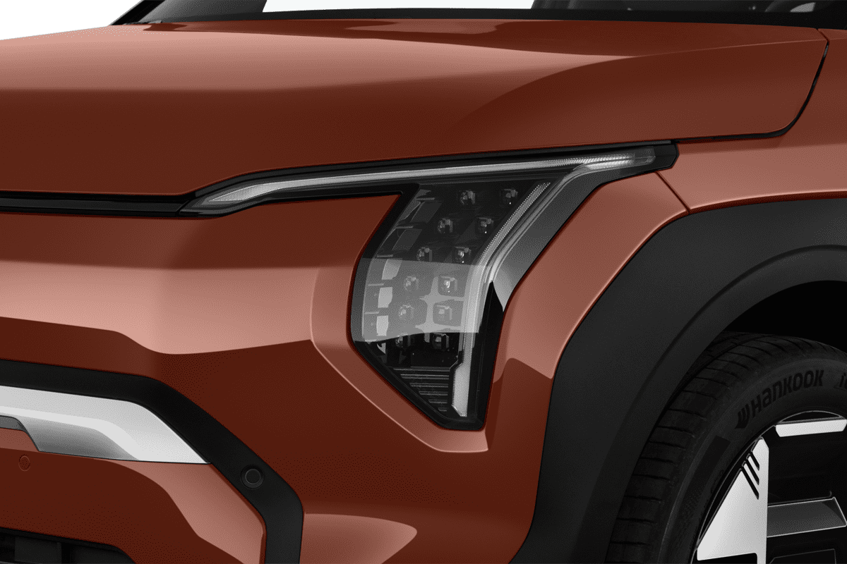 Frontscheinwerfer eines KIA EV3 