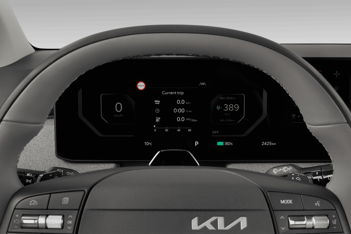 Kombiinstrument eines KIA EV3 