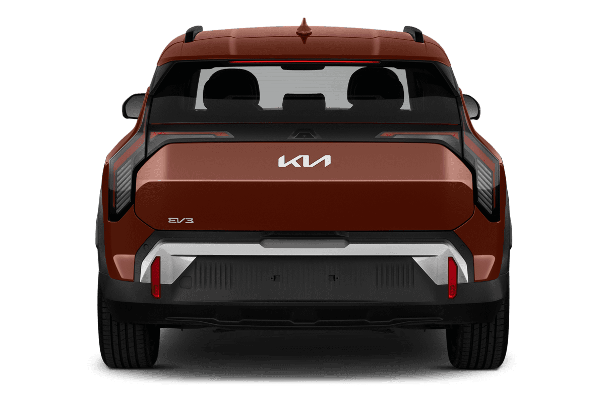 Heckansicht eines KIA EV3 