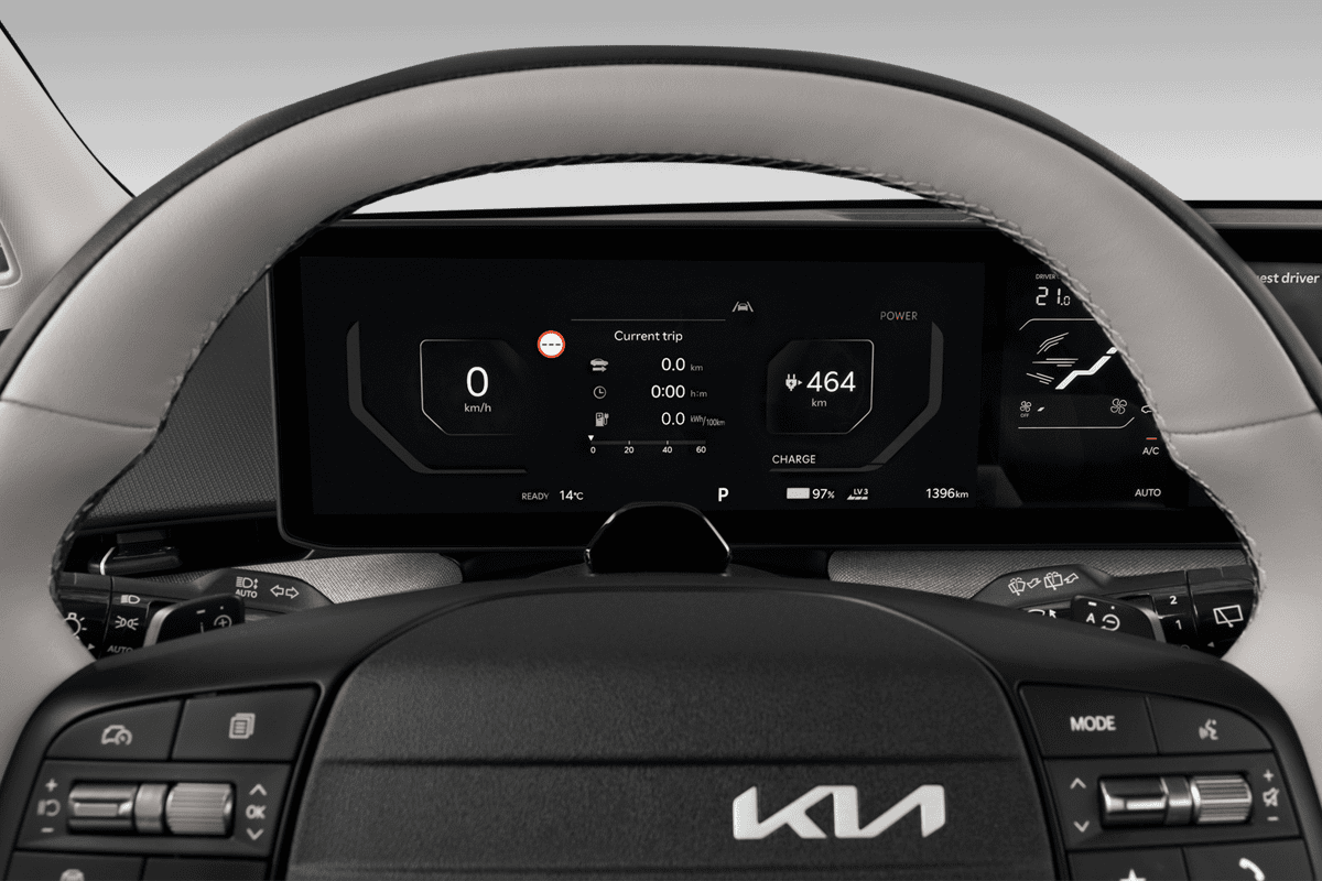 Kombiinstrument eines KIA EV4
