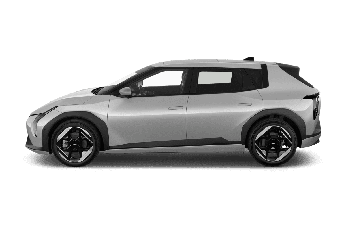 Seitenansicht eines KIA EV4