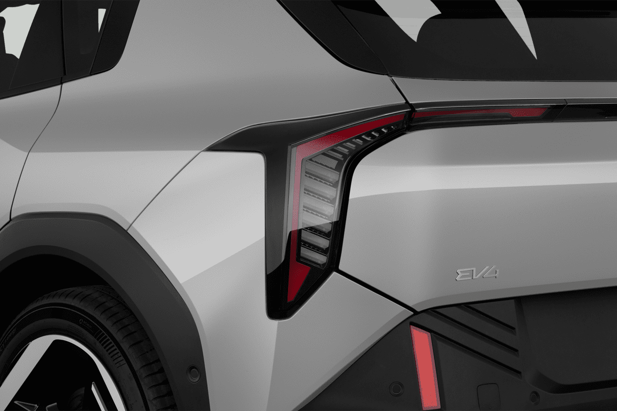 Heckleuchten eines KIA EV4