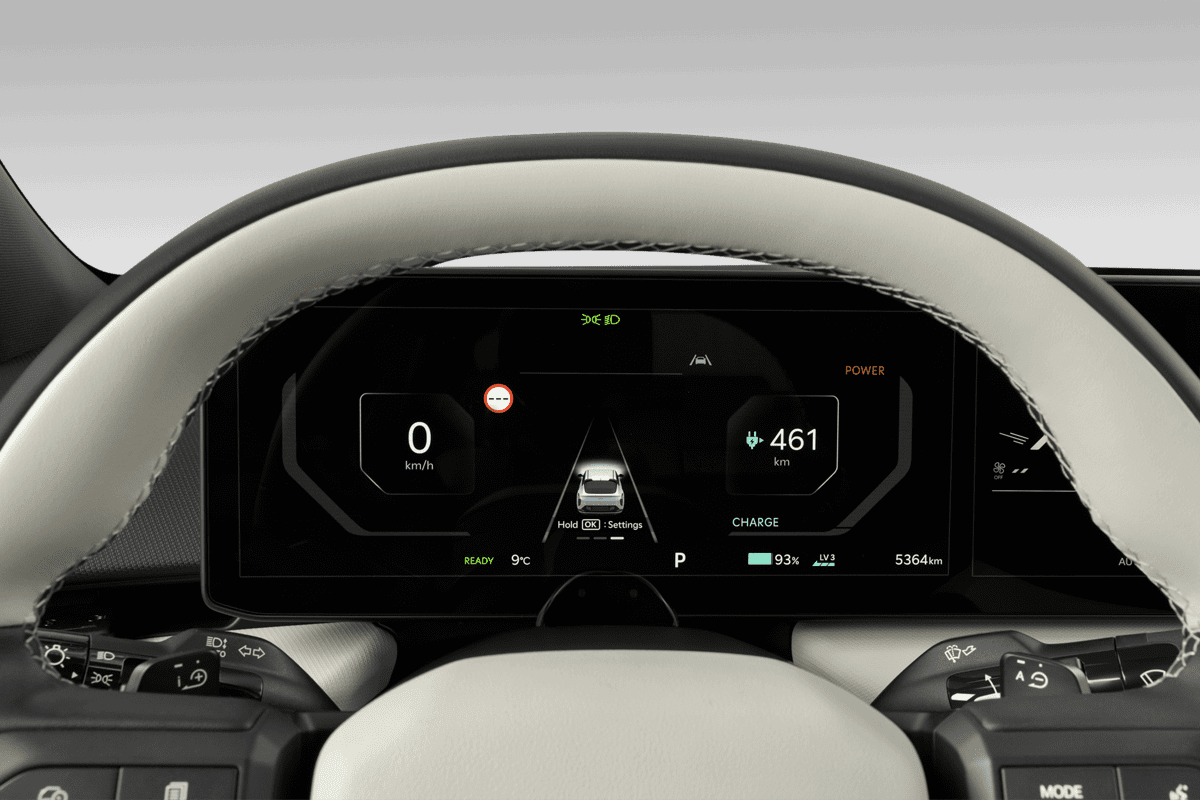 Kombiinstrument eines KIA EV4 Fastback 