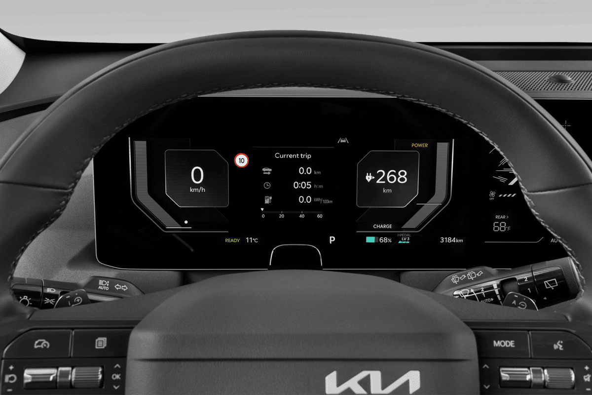 Kombiinstrument eines KIA EV5