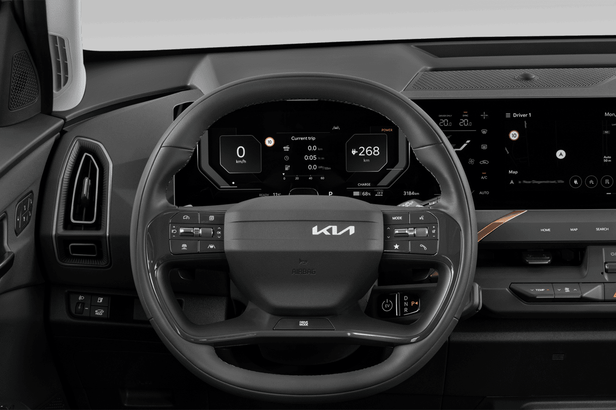 Lenkrad eines KIA EV5