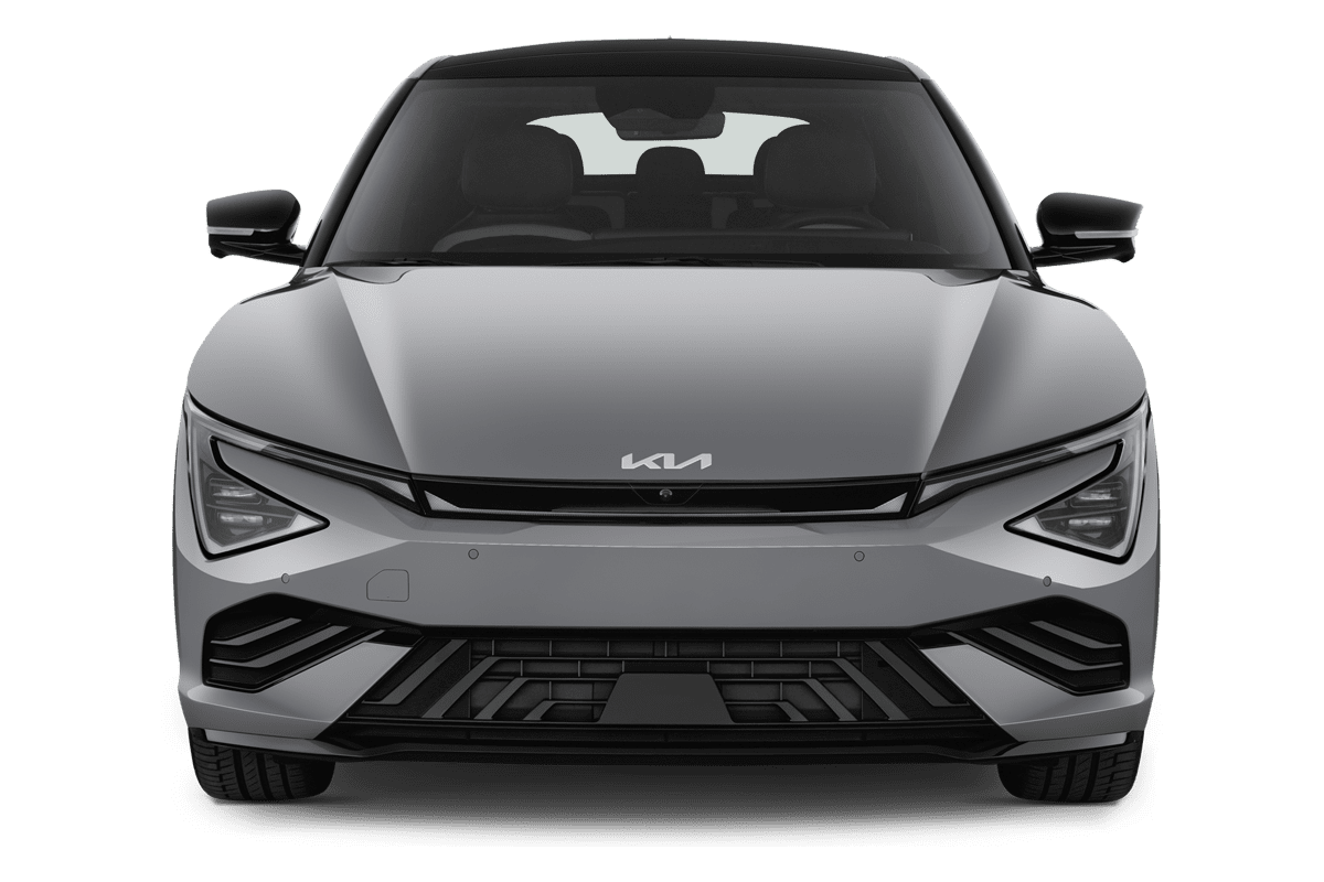 Frontansicht eines KIA EV6 , freigestellt
