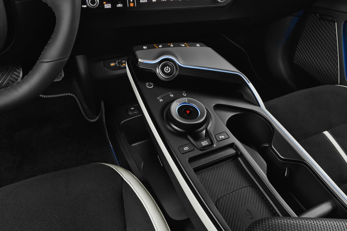 Schaltknüppel eines KIA EV6