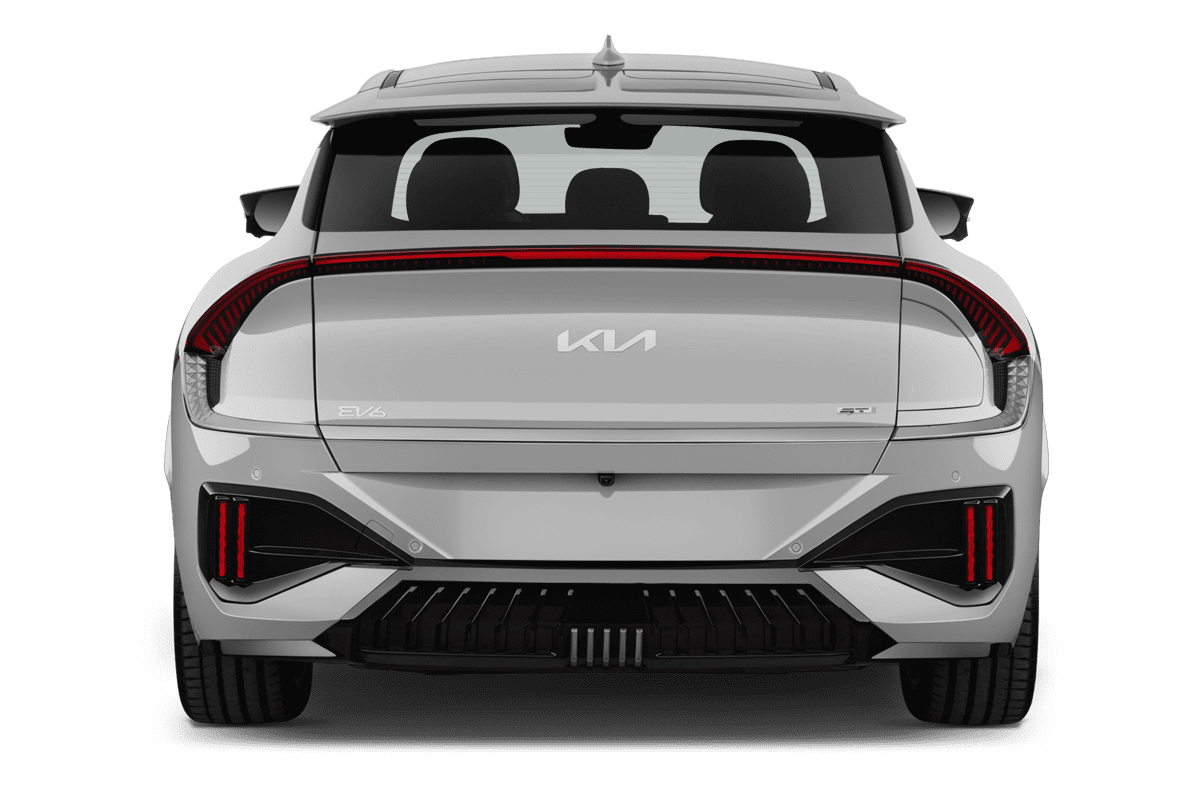 Heckansicht eines KIA EV6