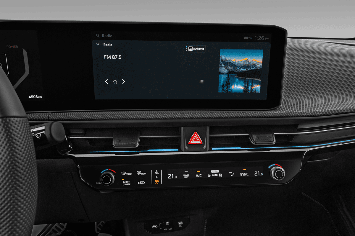 Audiosystem eines KIA EV6 GT