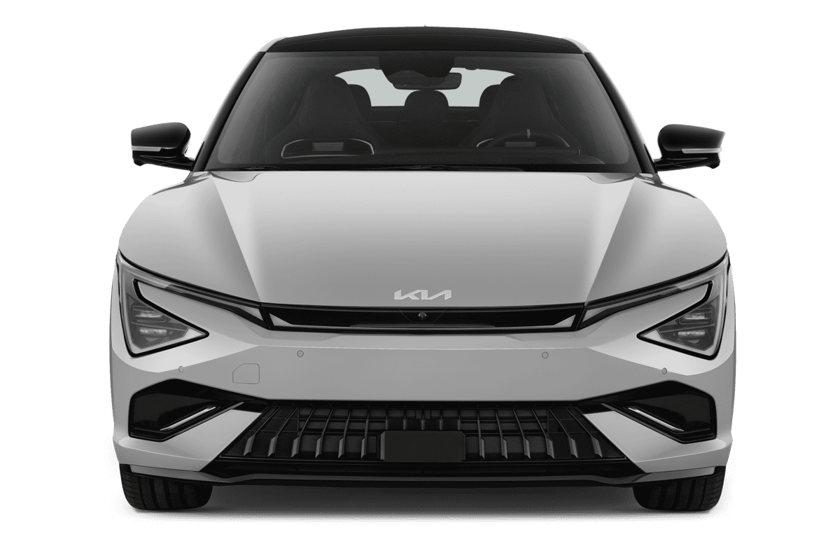 Frontansicht eines KIA EV6 GT, freigestellt