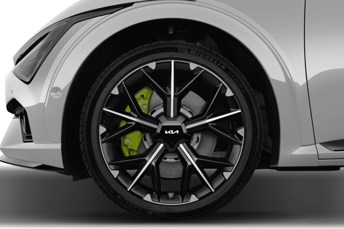 Radkappe oder Felge eines KIA EV6 GT