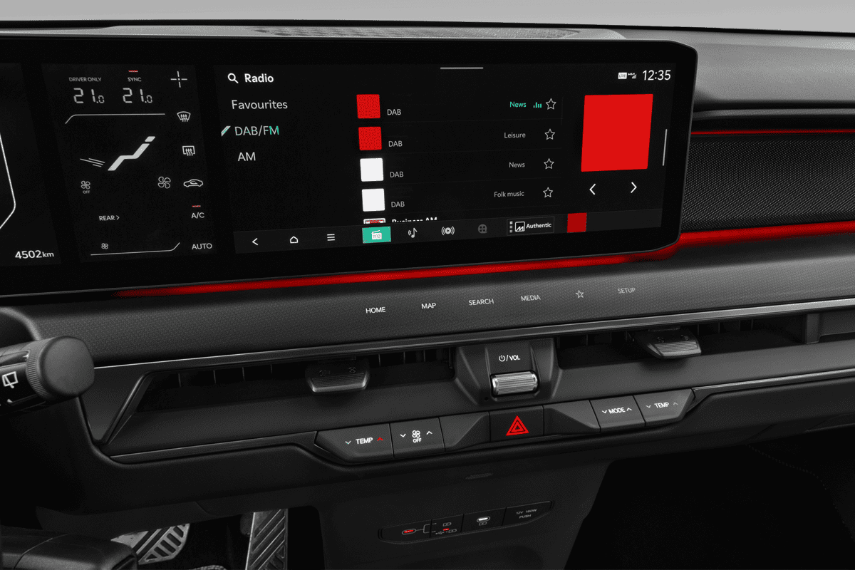 Audiosystem eines KIA EV9