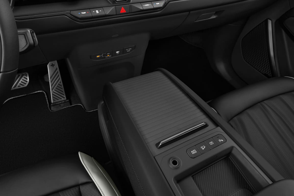 Schaltknüppel eines KIA EV9