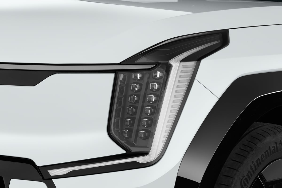 Frontscheinwerfer eines KIA EV9