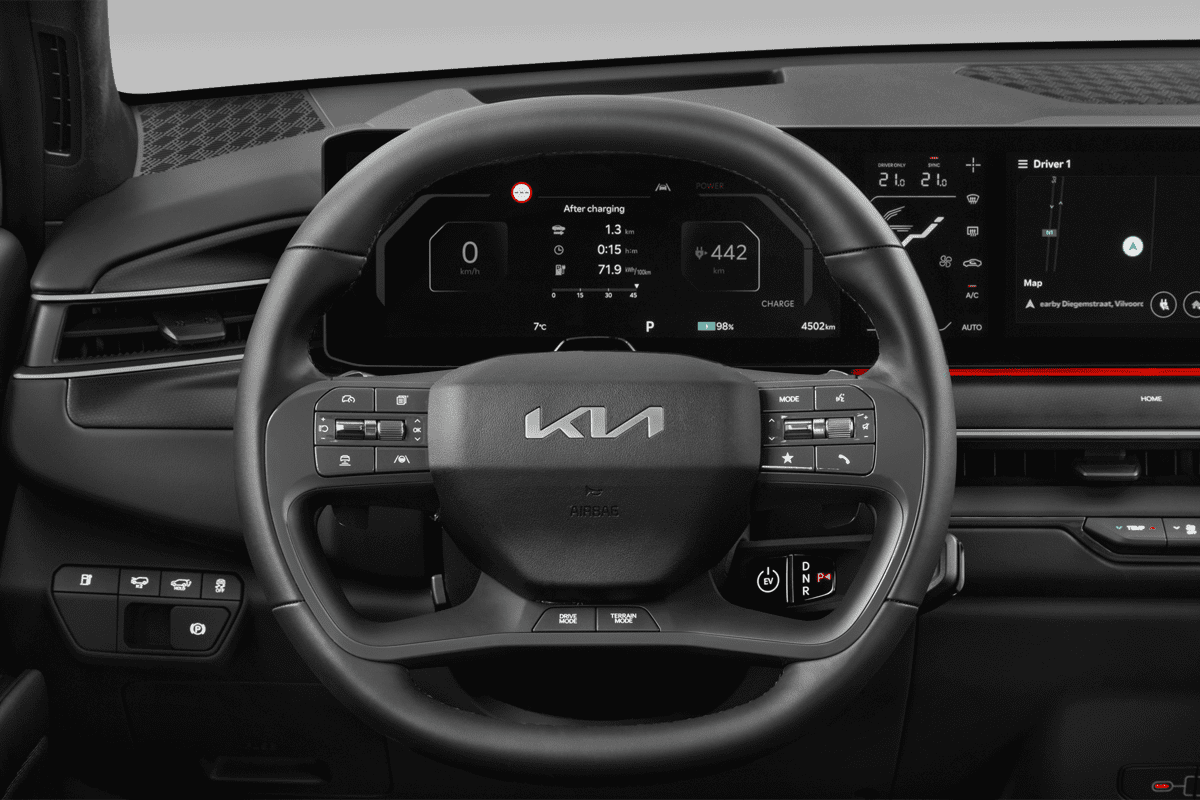 Lenkrad eines KIA EV9