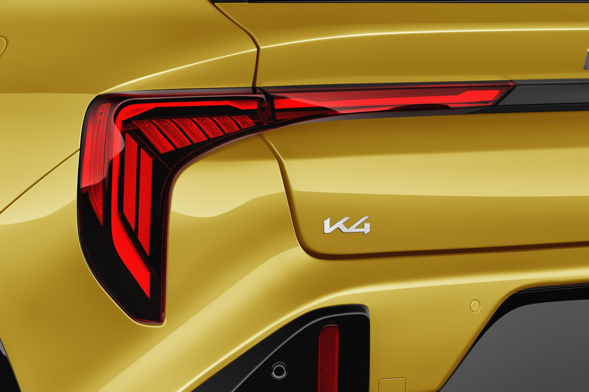 Heckleuchten eines KIA K4