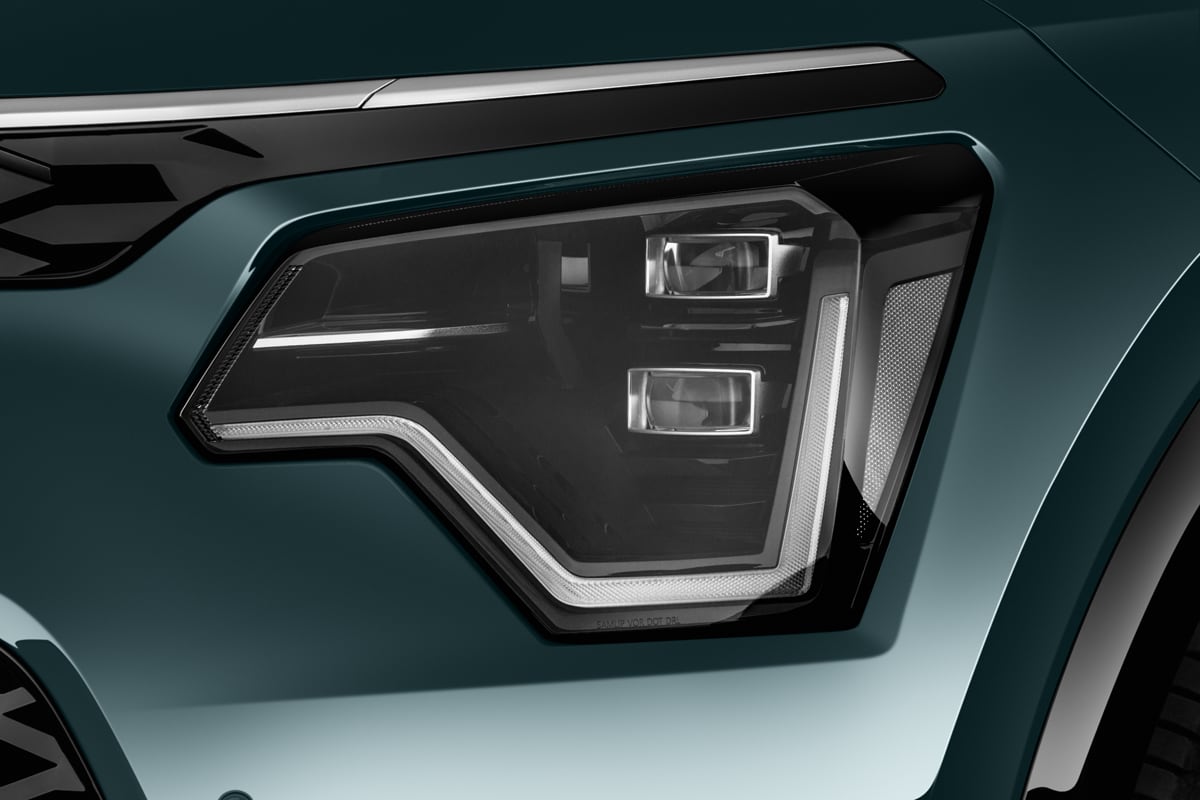 Frontscheinwerfer eines KIA Niro EV