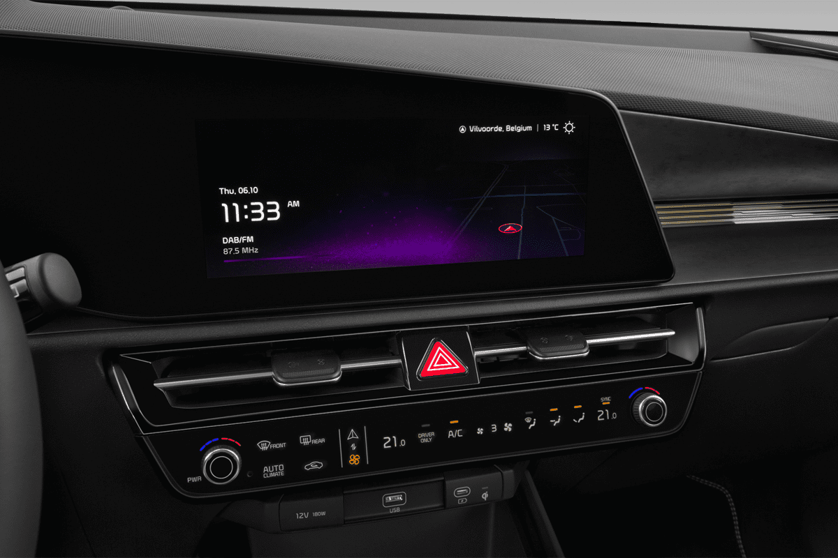 Mittelkonsole eines KIA Niro EV