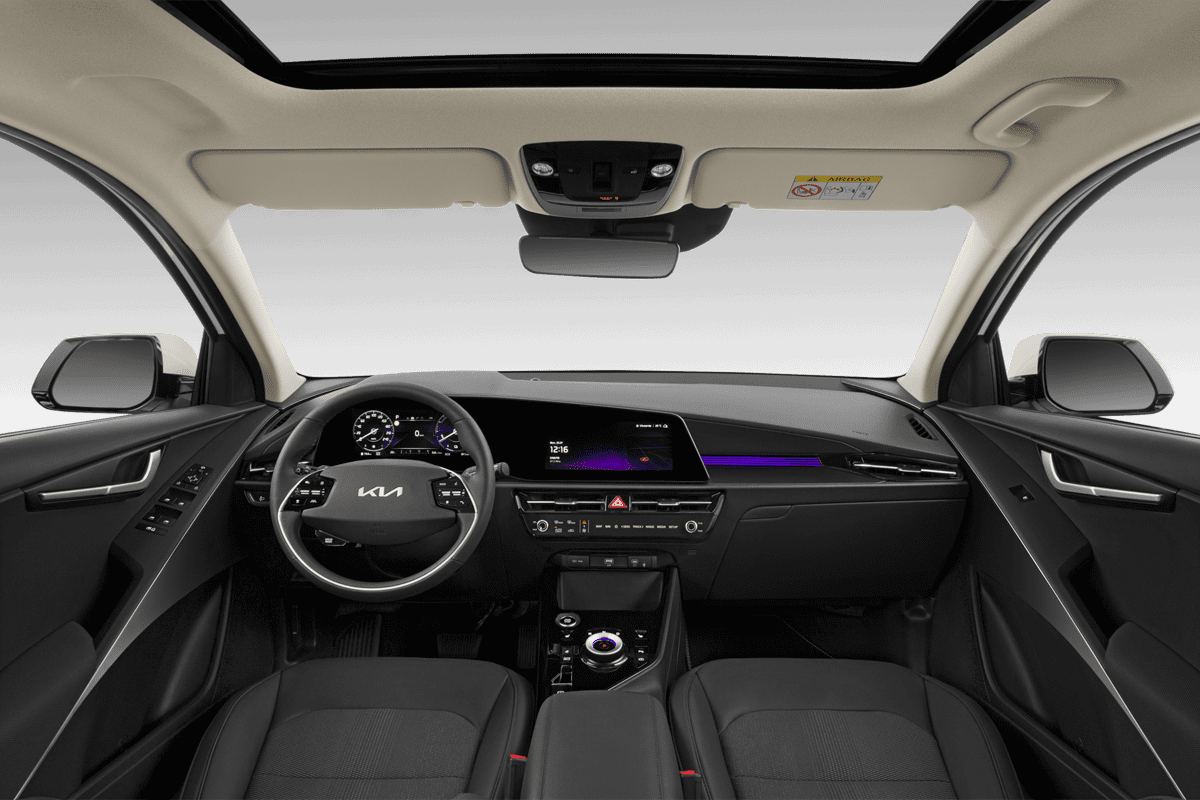 Armaturenbrett eines KIA Niro Hybrid