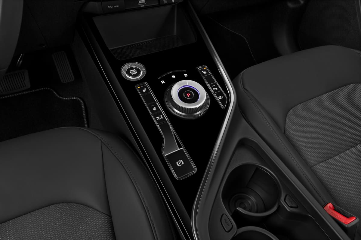 Schaltknüppel eines KIA Niro Hybrid