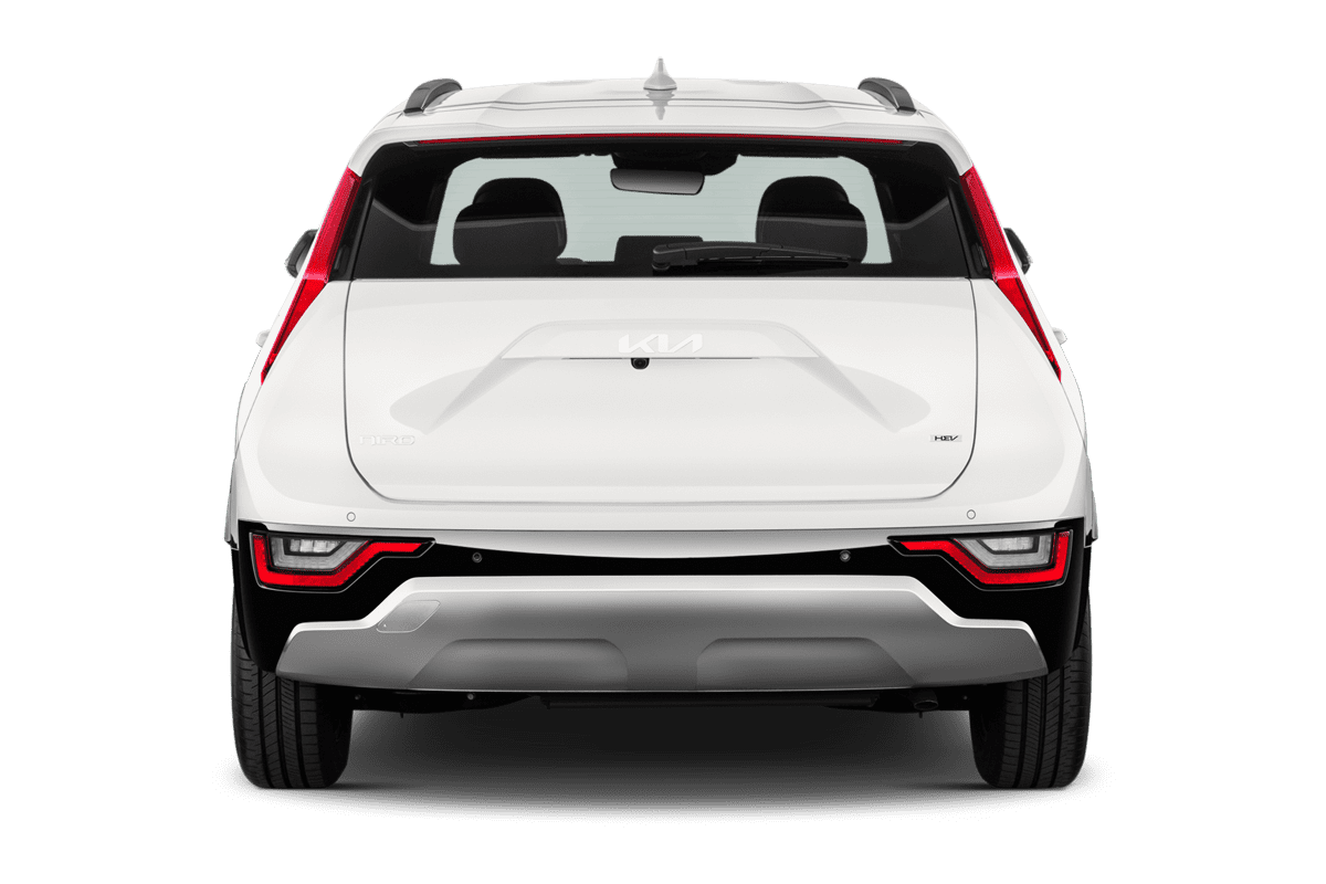 Heckansicht eines KIA Niro Hybrid