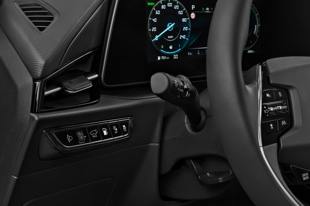 Lüftung eines KIA Niro Plug-in-Hybrid