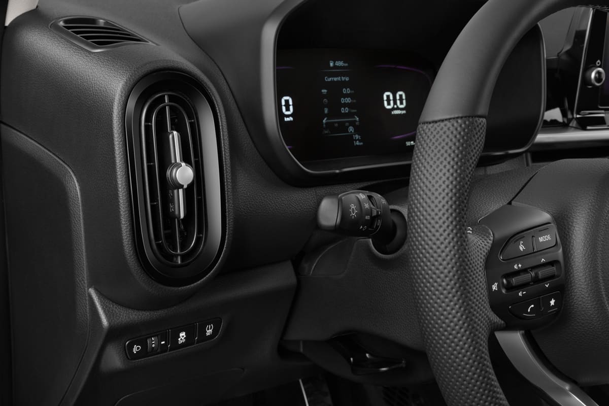 Lüftung eines KIA Picanto