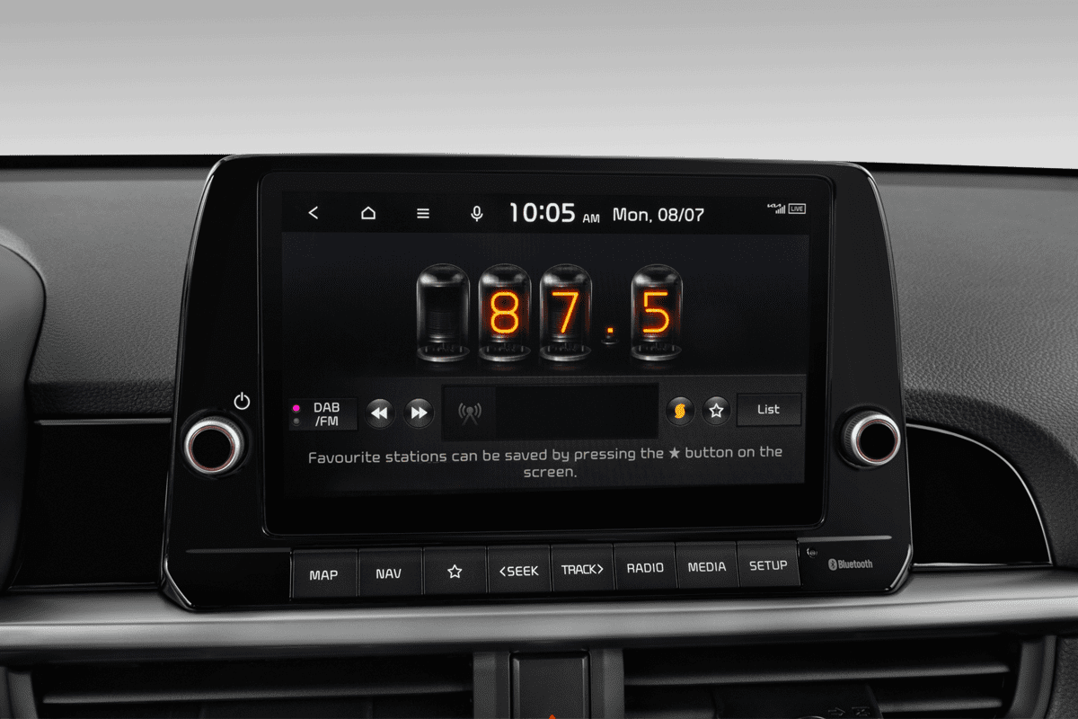 Audiosystem eines KIA Picanto