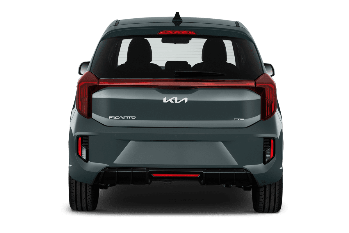 Heckansicht eines KIA Picanto