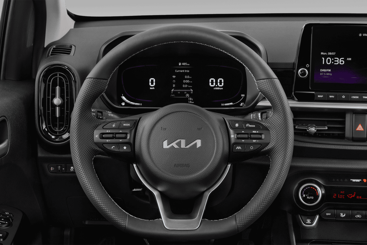 Lenkrad eines KIA Picanto