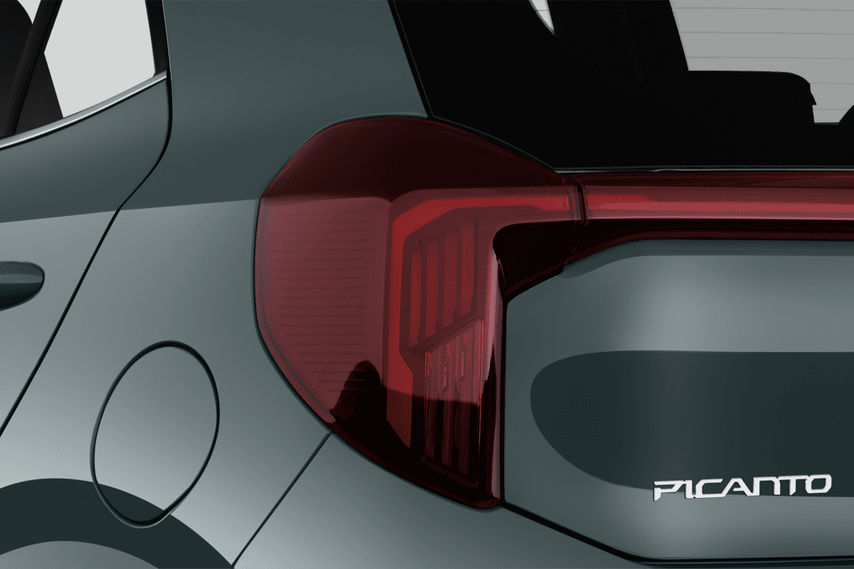 Heckleuchten eines KIA Picanto