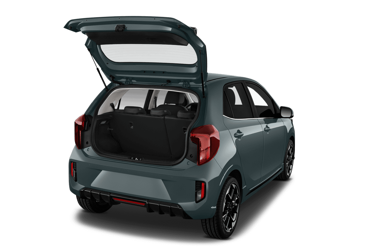 Kofferraum eines KIA Picanto