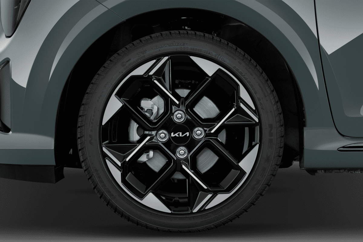 Radkappe oder Felge eines KIA Picanto