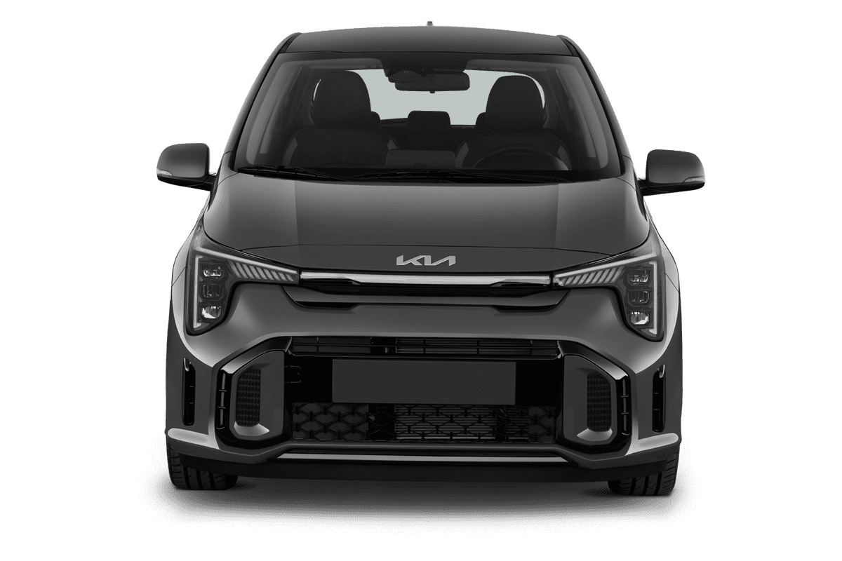 Frontansicht eines KIA Picanto , freigestellt